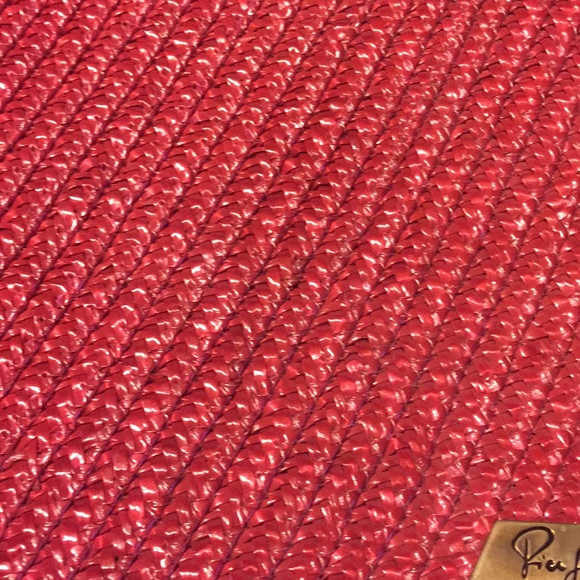 Vintage Pier Giorgio red woven bag - Picture 7 of 7